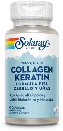 Collagen Keratin 60 Cápsulas
