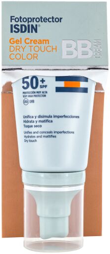 Fotoprotector Gel Crema Dry Touch Color SPF 50+ 50 ml