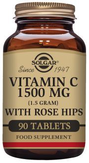 Vitamina C with Rose Hips 1500 mg