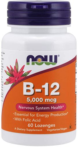 Vitamin B-12 con Ácido Fólico 60x5000 mcg