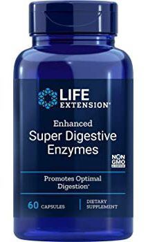 Enhanced Super Digestive Enzymes 60 Cápsulas Vegetales